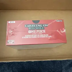One Piece Card Game: Carrying On His Will (OP-13) Booster Box Sealed- first run! - Image 2