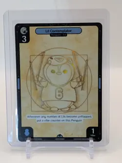 Vibes TCG FOIL Lil Contemplator - Legend of the Lils Card # 075 - Image 1