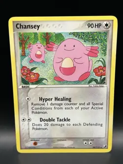 Chansey 20/115 - Pokemon EX Unseen Forces Card - LP - Image 1