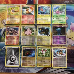 Vintage Pokemon Card Lot Reverse Holo Charmander Cleffa Heatran - Image 1