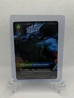 League of Legends Ornn Reaction Fire Below the Mountain Card SFD Regular 244/221 - Image 1