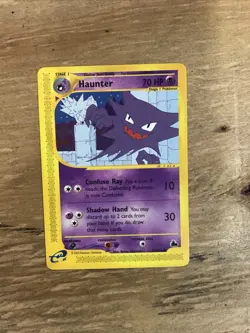 Vintage Haunter 63/144 Common Skyridge Pokemon Card Great Condition Near Mint - Image 2