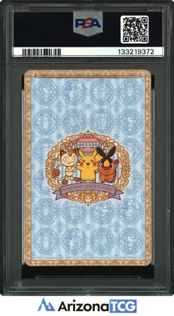 Pokemon 11 Pikachu King Of Spades Pokemon Center Osaka ReOP Playing Card PSA 10 - Image 2