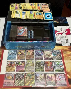 Pokemon Card Collection Lot Vintage Binder Full Arts 250 Cards Mega Charizard #4 - Image 1