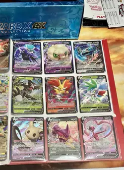 Pokemon Card Collection Lot Vintage Binder Full Arts 250 Cards Mega Charizard #4 - Image 3