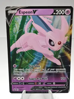 Espeon V SWSH201 Sword & Shield Black Star Promo Pokemon Card - #1 - Image 1