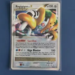 Pokemon Regigigas LV X DP30 Promo Holo Pokemon Promos Card 2008 (MP) - Image 1