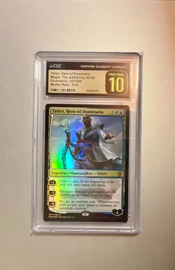 TEFERI, HERO OF DOMINARIA Dominaria Foil Mythic CGC Pristine 10 MTG Magic - Image 1