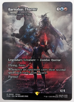 Barnabas Tharmr | Kraum, Ludevic's Opus (56) Final Fantasy FCA Magic MtG Reg NM! - Image 1