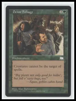 Dense Foliage – Weatherlight | MTG Green Enchantment | Vintage Magic - Image 1
