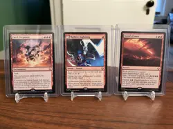 Fated Firepower, Redirect Lightning & Sozin's Comet - Avatar TLA Red M & R Lot - Image 1