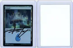 Island Foil Signed Artist Proof MTG - Image 3