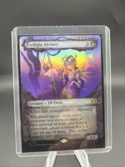 Twilight Diviner (Showcase) Foil Lorwyn Eclipsed Magic The Gathering MTG - Image 1