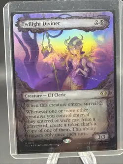 Twilight Diviner (Showcase) Foil Lorwyn Eclipsed Magic The Gathering MTG - Image 2