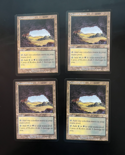 4 x Caves of Koilos Apocalypse MtG - see picts for condition - Image 1