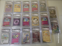 Pokemon TCG Lot Of 17 Graded cgc Cards 10’s 9's Gengar Pikachu Iron Bundle error - Image 1
