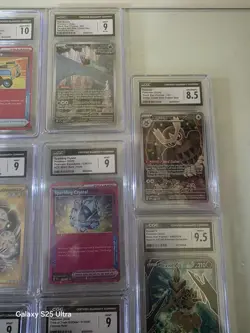 Pokemon TCG Lot Of 17 Graded cgc Cards 10’s 9's Gengar Pikachu Iron Bundle error - Image 5