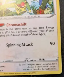 Kecleon 122/198 Rare Sword & Shield: Chilling Reign Pokemon TCG - Image 5