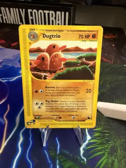 Pokemon Card - Dugtrio Skyridge 52/144 Non-Holo 2003 - Image 1