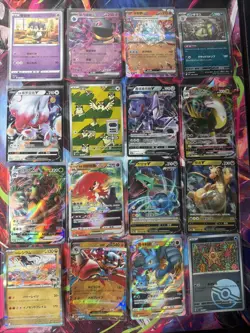 Pokemon 16 Card Lot nm V Max Mega Amazing Ex HOLO Rare Hits Only F67 - Image 1