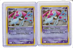 (2) Lot 2007 Pokemon Diamond & Pearl Mysterious Treasures Mesprit Holo #14/123 - Image 1