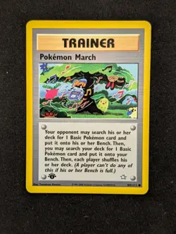 Pokemon March 102/111 Neo Genesis 1st Edition - Image 1