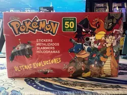 Pokemon Red Slammer Vol 1 Booster Box SEALED 50 Packs Holo Stickers & Pogs - Image 2