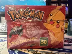 Pokemon Red Slammer Vol 1 Booster Box SEALED 50 Packs Holo Stickers & Pogs - Image 3