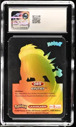 Pokemon Special Edition (2006) #089 Entei (CGC 8.5 NM-MT+) POP 1 of 1 - Image 2