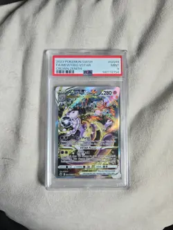 2023 POKEMON SWORD & SHIELD CROWN ZENITH #GG44 FULL ART/MEWTWO VSTAR PSA 9 - Image 1