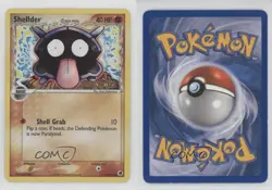 Shellder Reverse Foil Pokemon EX Dragon Frontiers #63 2006 - Image 3