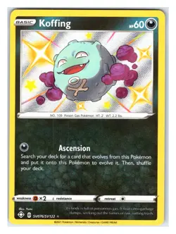 Pokemon TCG - Koffing - Shining Fates: Shiny Vault SV076/SV122 Shiny Holo Rare - Image 1