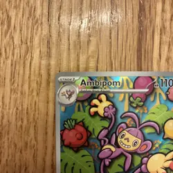 Pokemon TCG Ambipom 107/094 Phantasmal Flames Illustration Rare *Near Mint* - Image 2