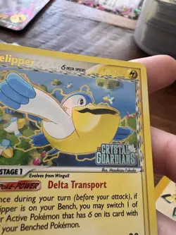 Pelipper Delta Species 26/100 EX Crystal Guardians Stamped Holo Pokemon - Image 4