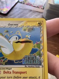 Pelipper Delta Species 26/100 EX Crystal Guardians Stamped Holo Pokemon - Image 5