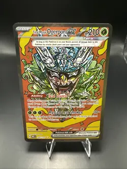 Pokemon Teal Mask Ogerpon ex 145/131 Sv: Prismatic Evolutions Holo - Image 2