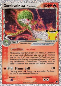POKEMON Gardevoir ex (Delta Species) #93 Celebrations: Classic Collection NM - Image 1