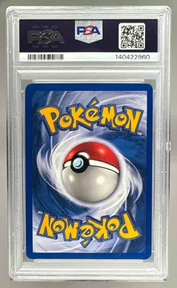 140422960 Dark Dragonite 2000 Pokemon Team Rocket #5 Holo PSA 8 - Image 2