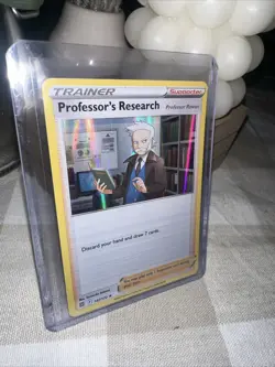 Pokemon Brilliant Stars Professor's Research 147 Ultra Rare Holo + Top Loader - Image 1
