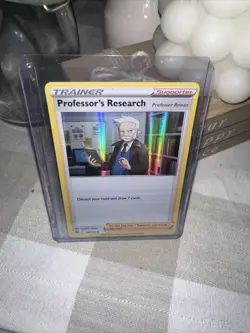 Pokemon Brilliant Stars Professor's Research 147 Ultra Rare Holo + Top Loader - Image 5