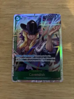 One Piece: Cavendish Foil SR EB01-012 - NM Premium Booster Vol. 2 - Image 1