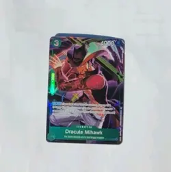 Dracule Mihawk (Illustration Box Vol.4) ST12-003 One Piece Promotion Cards Foil - Image 1