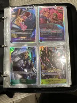 One Piece TCG lot of 75 cards SR+ promos - Image 1