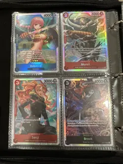 One Piece TCG lot of 75 cards SR+ promos - Image 2