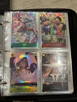 One Piece TCG lot of 75 cards SR+ promos - Image 5