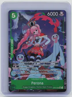 Perona [Alternate Art] OP14-033 One Piece Azure Sea's Seven - Image 1