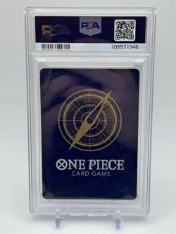 2024 One Piece OP09 Marshall D Teach Black Beard SR Alternate Alt Art PSA 10 - Image 2