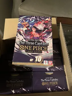 ONE PIECE ENGLISH Ultimate Deck the Three Captains ST-10 IN HAND - Image 1