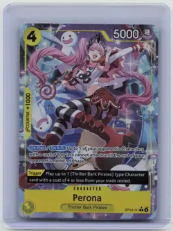 Perona [Alternate Art] OP14-111 One Piece Azure Sea's Seven - Image 1