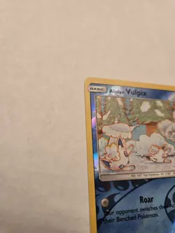 Alolan Vulpix 30/156 Pokemon Card Ultra Prism 2018 LP - Image 2